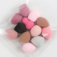 Mandotos beauty sponge set with 6 to 60 foundation mixing puffs, soft, versatile makeup applicators for flawless foundation blending.