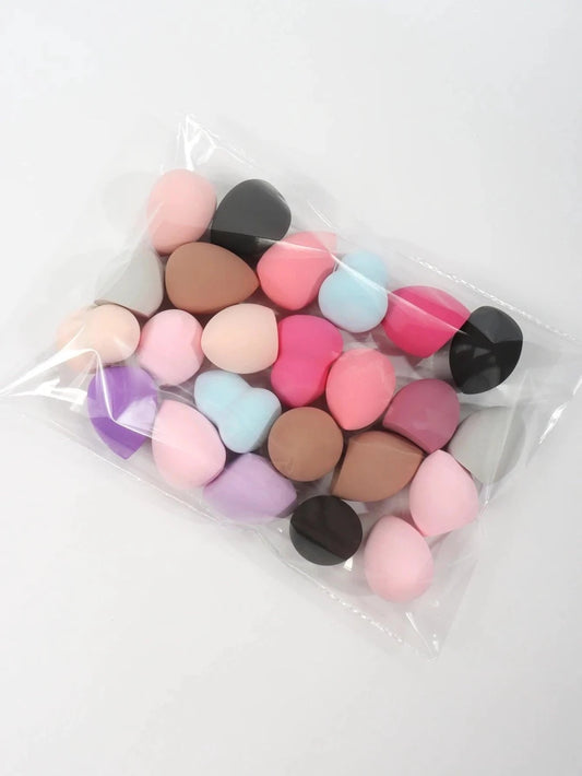 Beauty Sponge Set - Foundation Mixing Puffs 6-60 Pieces - MANDOTOS
