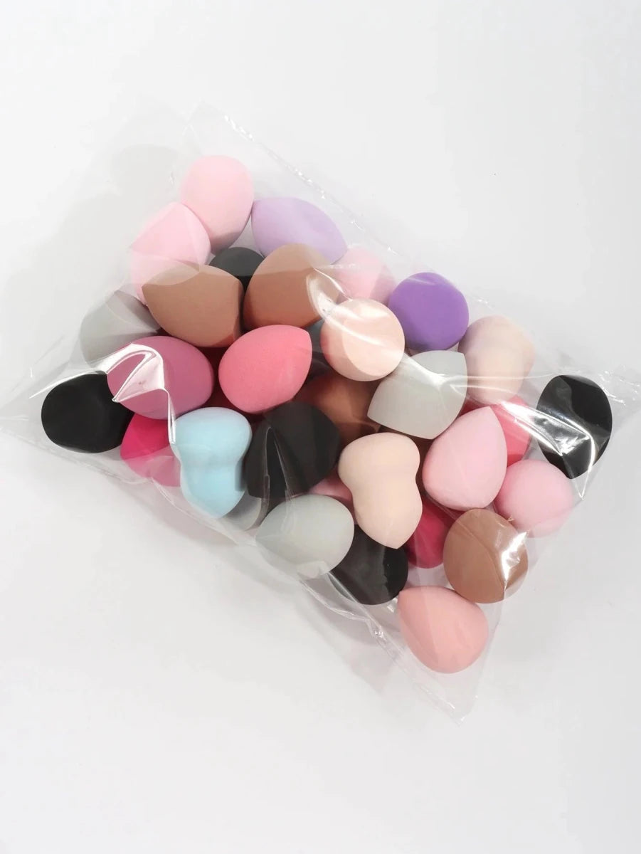 Beauty Sponge Set - Foundation Mixing Puffs 6-60 Pieces - MANDOTOS