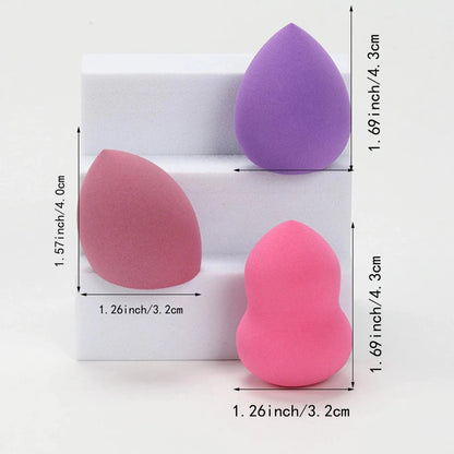 Beauty Sponge Set - Foundation Mixing Puffs 6-60 Pieces - MANDOTOS