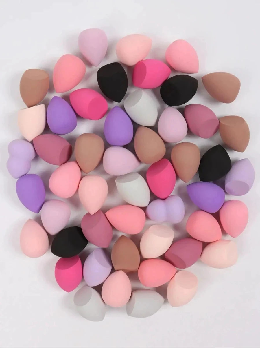 Beauty Sponge Set - Foundation Mixing Puffs 6-60 Pieces - MANDOTOS