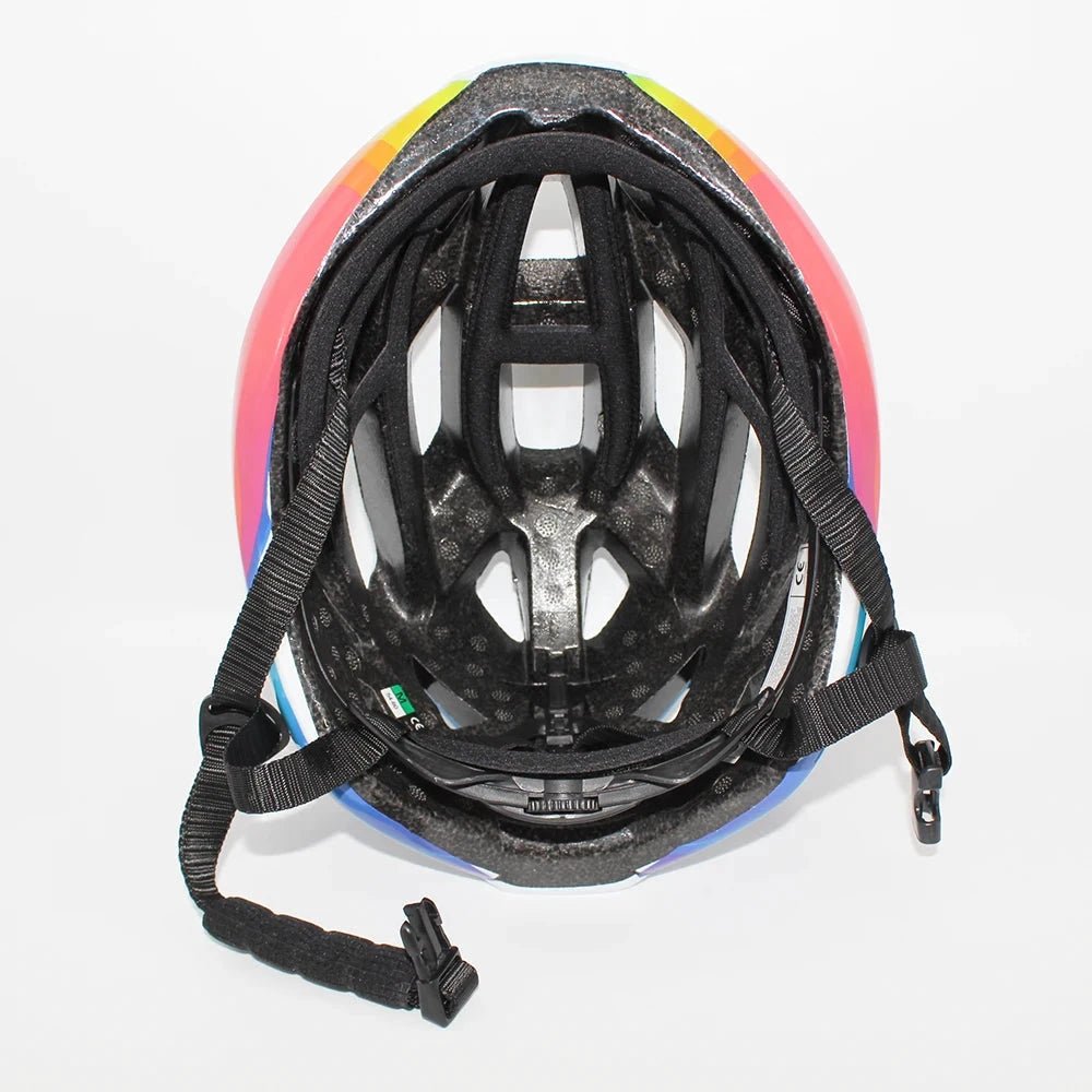 Bicycle Road Races Bike Helmet Cycling Bicycle Sports Safety Cyclocross Riding Mens Racing Time-Trial Reflective Helmet MANDOTOS