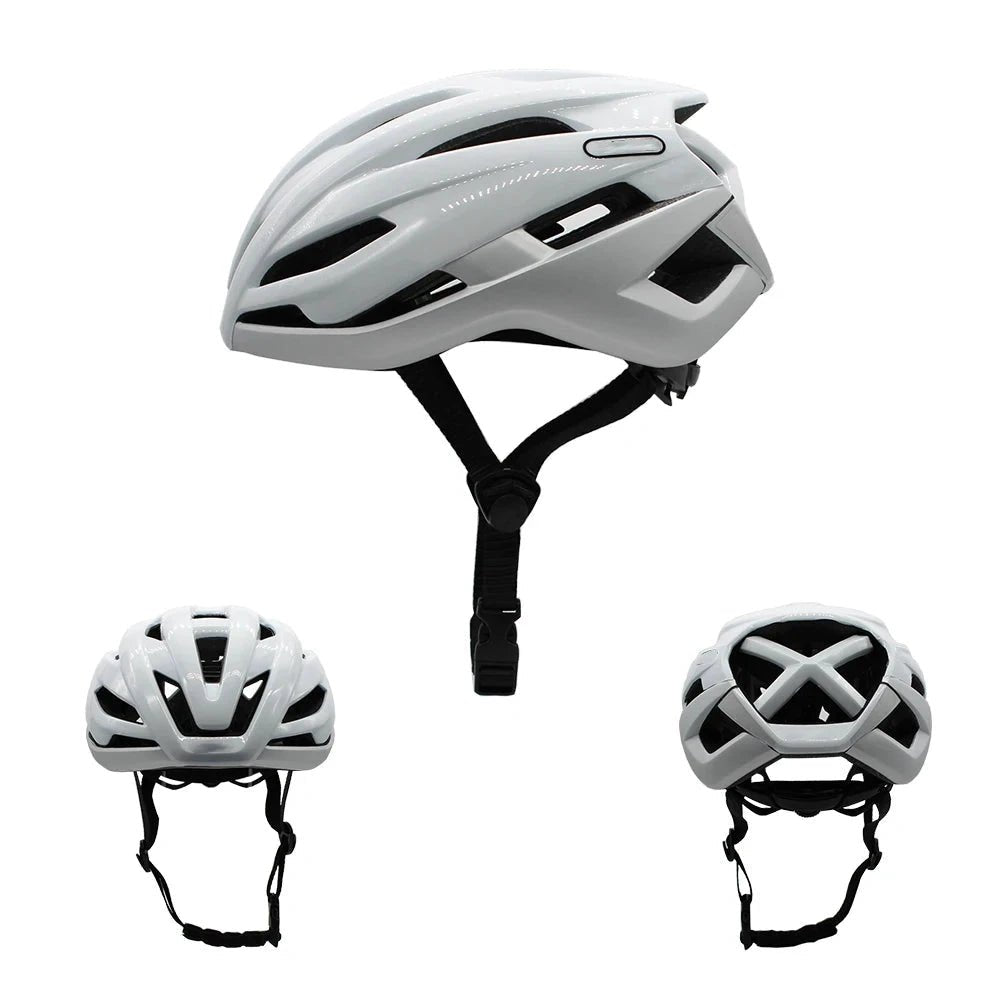 Bicycle Road Races Bike Helmet Cycling Bicycle Sports Safety Cyclocross Riding Mens Racing Time-Trial Reflective Helmet MANDOTOS