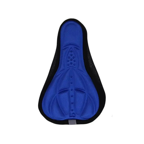Mandotos Bike Bliss Comfort Gel Seat Cushion providing ergonomic support for a smooth, comfortable bike ride.