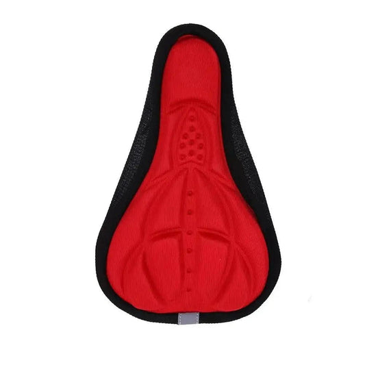 Mandotos Bike Bliss Comfort Gel Seat Cushion providing ergonomic support for a smooth, comfortable bike ride.