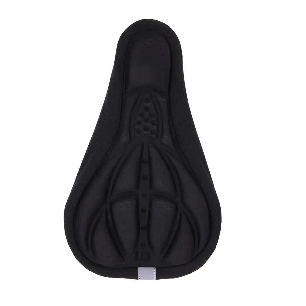 Mandotos Bike Bliss Comfort Gel Seat Cushion with ergonomic design for enhanced support and a comfortable ride.