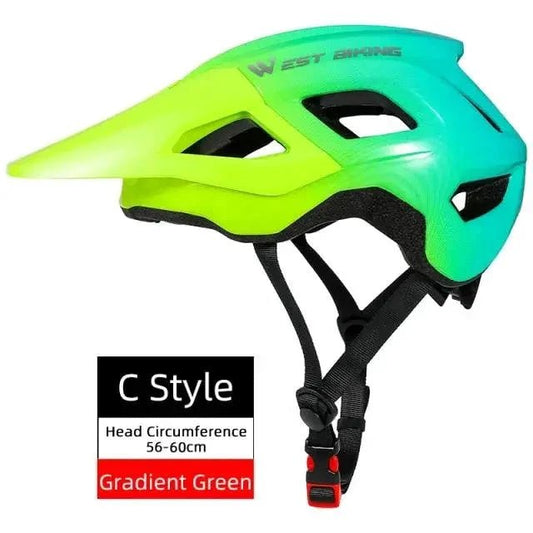 Mandotos BikeRide AirFlow helmet showing sleek design and multiple ventilation openings for maximum comfort during cycling.