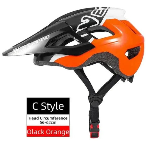 Mandotos BikeRide AirFlow Helmet showing lightweight design and multiple ventilation openings for maximum comfort during cycling.