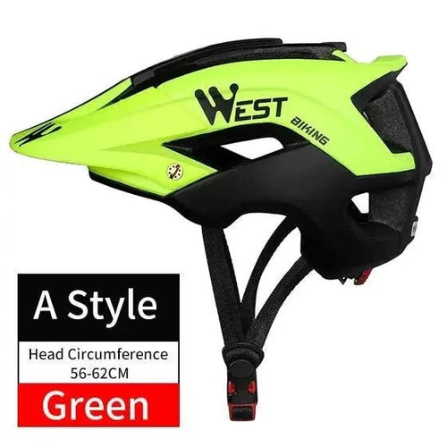 Mandotos BikeRide AirFlow Helmet showing its lightweight design and multiple ventilation vents for maximum comfort during cycling.