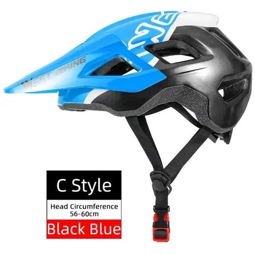 Mandotos BikeRide AirFlow Helmet showing lightweight design with multiple ventilation channels for maximum comfort and airflow.