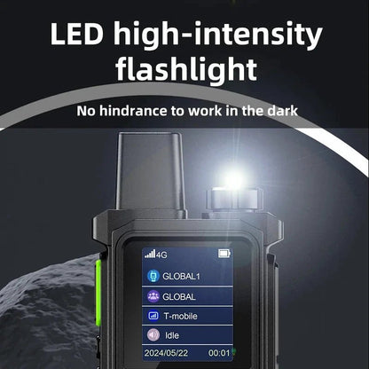 BINQI-K6 4G POC Walkie Talkie - 5000km Global Range - MANDOTOS