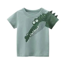 Cute boys' Baby Tee by MANDOTOS featuring soft fabric and playful design, perfect for comfortable everyday wear.