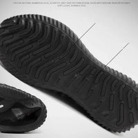 Mandotos breathable safety shoes with anti-smashing protection, suitable for work safety and durable construction.