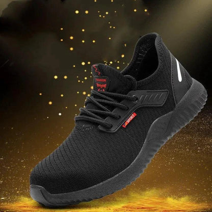 Breathable Safety Shoes Anti-smashing Work Safety Shoes - MANDOTOS