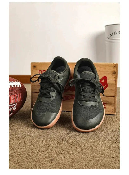 MANDOTOS Breathable Wide Toe Mesh Running Shoes for Men with Lightweight Responsive Sole - MANDOTOS