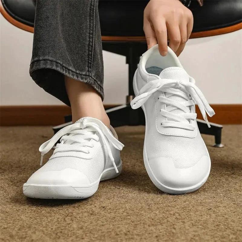 MANDOTOS Breathable Wide Toe Mesh Running Shoes for Men with Lightweight Responsive Sole - MANDOTOS