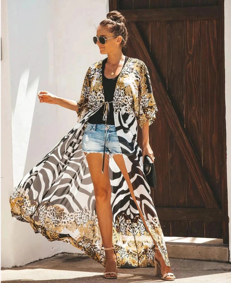 Breeze Kimono Dress - MANDOTOS