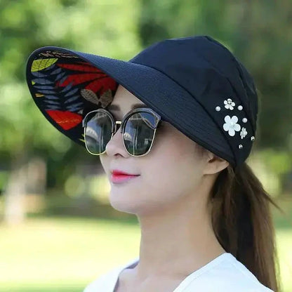 Breezy Pearl Visor Hat - MANDOTOS