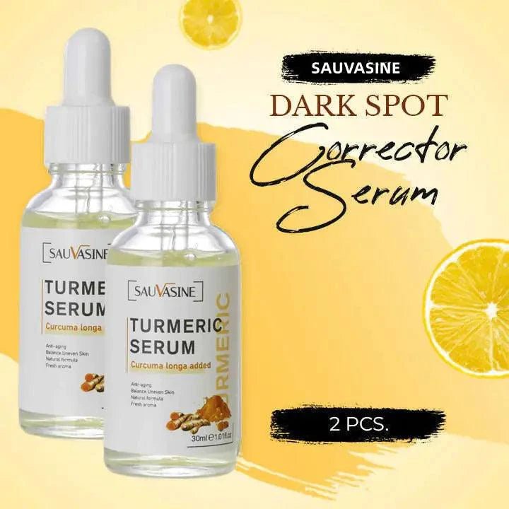 Mandotos BrightGlow Turmeric Radiance Serum bottle with a sleek design, showcasing the skincare product for glowing skin.
