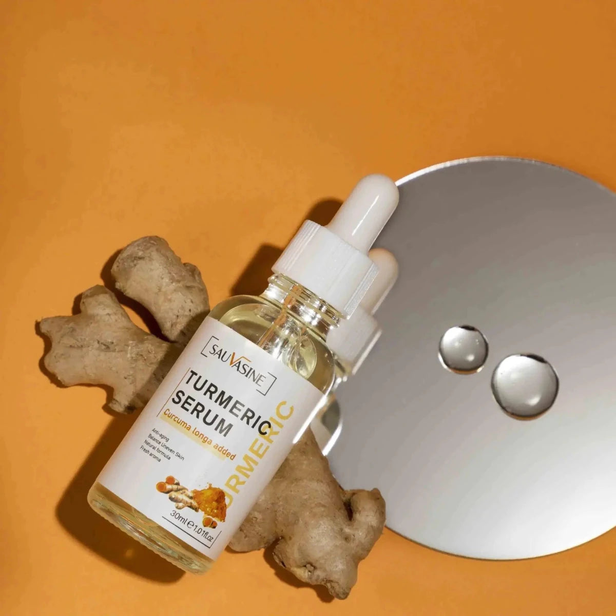 BrightGlow Turmeric Radiance Serum - Unleash Your Skin's Natural Glow - MANDOTOS