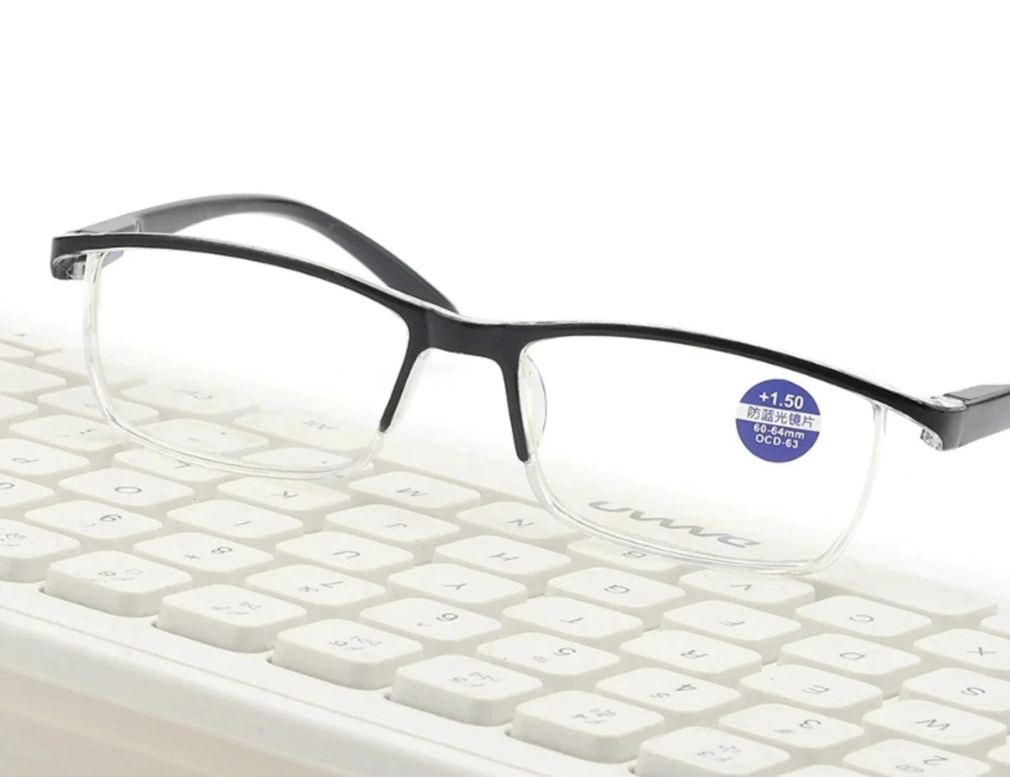 BrightVision 4-Pack Spring Hinge Anti-Blue Light Readers - Stylish Protection for Your Eyes - MANDOTOS