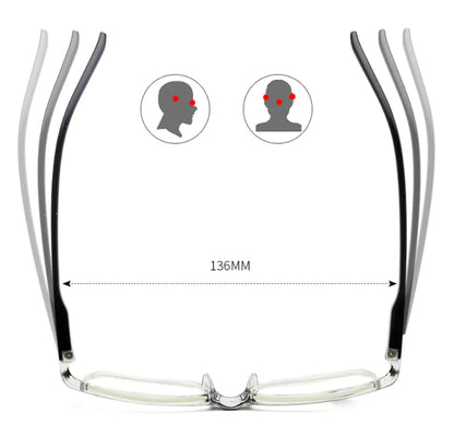 BrightVision 4-Pack Spring Hinge Anti-Blue Light Readers - Stylish Protection for Your Eyes - MANDOTOS