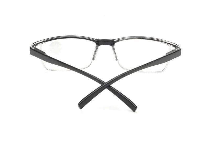 BrightVision 4-Pack Spring Hinge Anti-Blue Light Readers - Stylish Protection for Your Eyes - MANDOTOS