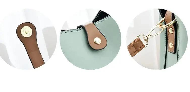 "Bucket Bag Fashion Korean Style Shoulder Bag Cross-border Female Bag - MANDOTOS"