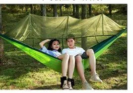 Mandotos bug-free camp hammock with mosquito protection for two, ideal for outdoor relaxation and serene camping experiences.