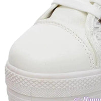 Mandotos women's canvas shoes, Xia Daddy style, featuring casual design and comfortable fit, shown in a stylish side view.