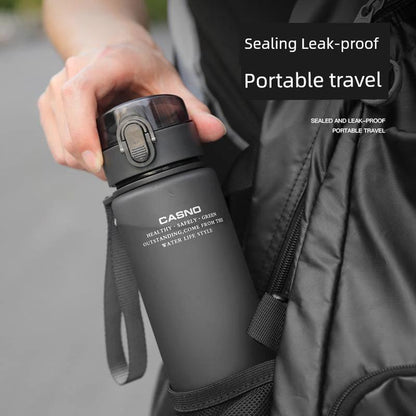 Casino Frosted Sports Water Bottle Plastic Portable Bottle With Lid For Men And Women - MANDOTOS