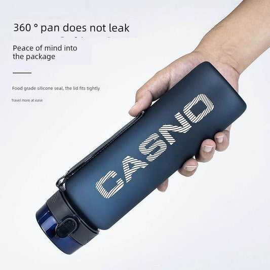 Casino Frosted Sports Water Bottle Plastic Portable Bottle With Lid For Men And Women - MANDOTOS