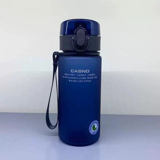 Casino Frosted Sports Water Cup Plastic Handy Cup Men and Women Creativity Portable Student Kettle with Lid Sports Bottle - MANDOTOS