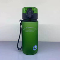Mandotos Casino Frosted sports water bottle with lid, portable plastic bottle for men and women, ideal for active hydration.