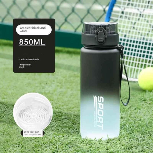 Mandotos Casino Frosted Sports Water Bottle, plastic portable bottle with lid, suitable for men and women.