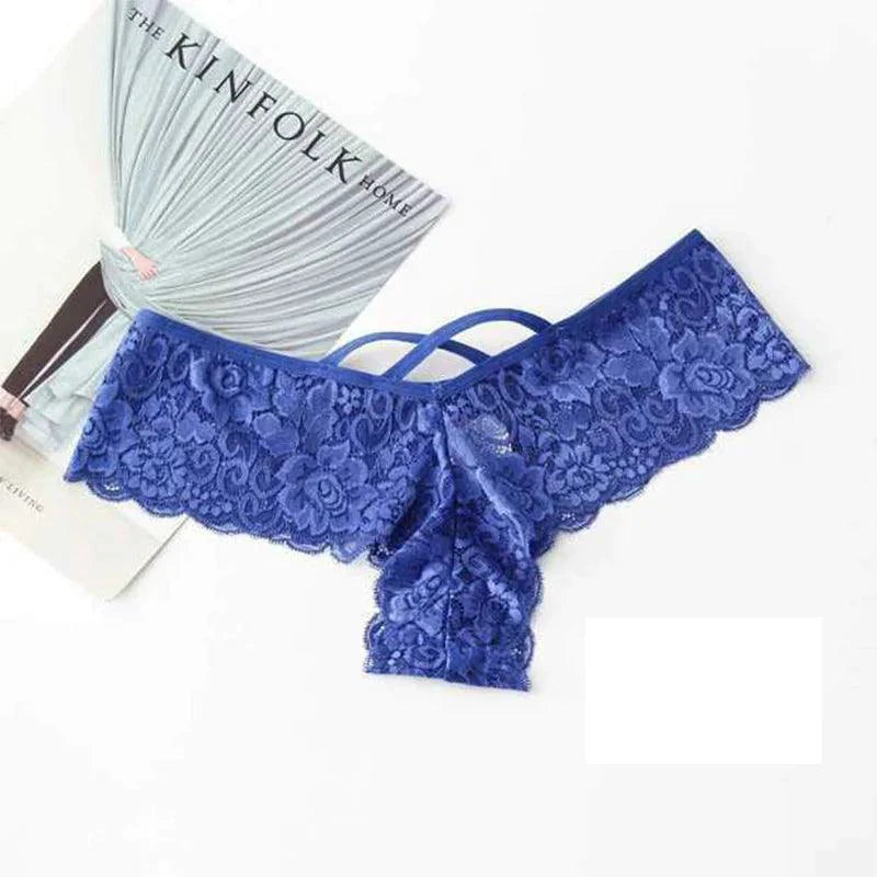 Chic 4-Pack Lace G-String Panties for Women - MANDOTOS