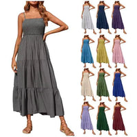 Mandotos chic chiffon layered swing dress with flowing fabric and elegant design, perfect for stylish casual or semi-formal wear.