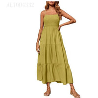 Mandotos chic chiffon layered swing dress with flowing fabric and stylish design, perfect for elegant occasions.