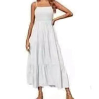 Mandotos chic chiffon layered swing dress with flowing fabric and elegant design, perfect for stylish occasions.
