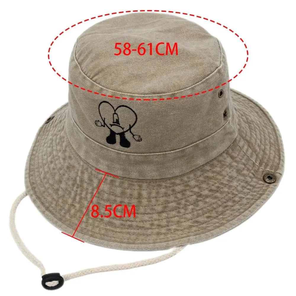 Chic Embroidered Travel Hat - MANDOTOS