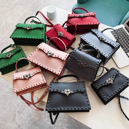 Chic PU Leather Sling Bag - MANDOTOS