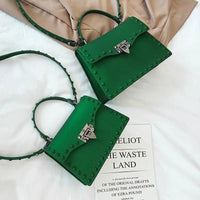 Mandotos chic PU leather sling bag with adjustable strap and stylish design, perfect for casual or evening wear.