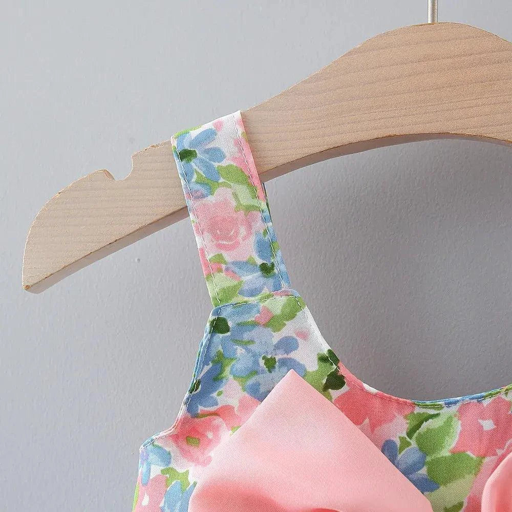 Chic Toddler Girl Summer Duo Dresses - MANDOTOS
