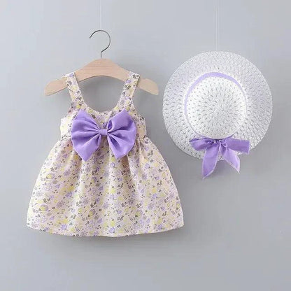 Chic Toddler Girl Summer Duo Dresses - MANDOTOS