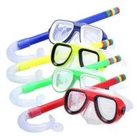 Children's ClearView Snorkel Kit by MANDOTOS, featuring a tough mask and snorkel tube for safe underwater exploration.