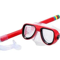 Children's ClearView Snorkel Kit by MANDOTOS featuring a tough mask and snorkel tube for safe underwater exploration.