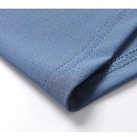 Mandotos men's quick dry running T-shirt, size M, breathable outdoor sports tee ideal for hiking and fishing in summer.