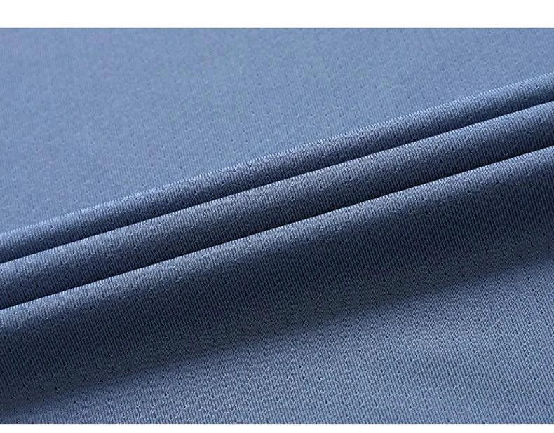 CHRLCK Men's Running Quick Drying T-shirts Breathable Hiking Fishing Tees Soft Elasticity Outdoor Sports Short Shirt Summer - MANDOTOS
