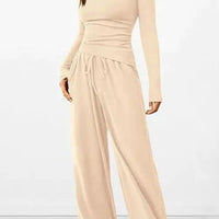 Mandotos City Comfort Asymmetrical Ensemble featuring a stylish, modern design with layered fabric and contemporary urban fashion style.