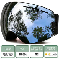 ClearView Anti-Fog Ski Goggles - MANDOTOS